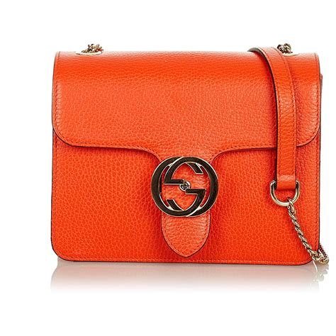 gucci tasche orange